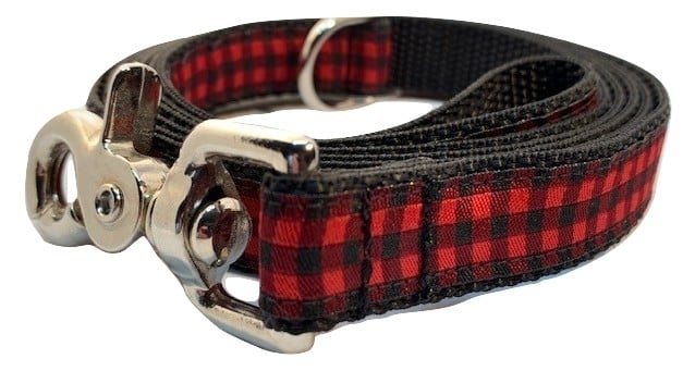 Plaid dog 2024 collars and leashes